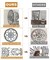 3 Pieces Thicken Farmhouse Wall Decor Rustic Wood Round Wall Art Hanging Decoration for Living Room Bedroom Home Indoor Outdoor Office Apartment Size 11.8 * 11.8in